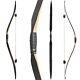 58 One Piece Longbow 15-55lbs Rh Lh Traditional Recurve Bow Archery Bow Hunting