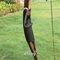 58'' Traditional Longbow 20-55lbs Takedown Triangle Bow Horsebow Archery Hunting