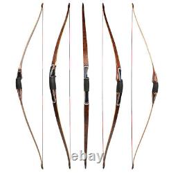 58'' Traditional Longbow 20-55lbs Takedown Triangle Bow Horsebow Archery Hunting