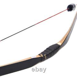 58 Traditional Triangle Bow Recurvebow 15-50lbs Archery Handmade Shoot Hunting