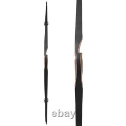 58 Triangle Longbow Traditional Bow 20-50lbs Archery Bamboo Recurve Bow Hunting