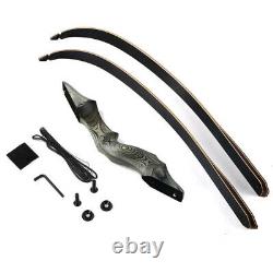 60 30-50lb Takedown Recurve Bow Archery Right Hand Longbow Hunting Adult Target