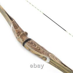 60 62 64 Takedown Longbow 20-50lbs Wood Riser Archery Traditional Bow Hunting