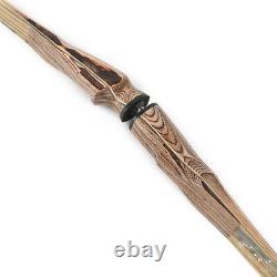 60 62 64 Takedown Longbow 20-50lbs Wood Riser Archery Traditional Bow Hunting