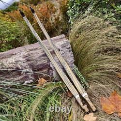 60 62 64 Takedown Longbow 20-50lbs Wood Riser Archery Traditional Bow Hunting