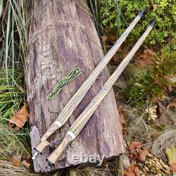 60 62 64 Takedown Longbow 20-50lbs Wooden Riser Traditional Archery Hunting