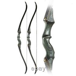 60 Archery 60LBS Takedown Recurve Bow Kit Hunting Set Arrows Right Hand Adult