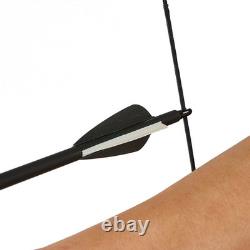 60 Archery Foldable Bow Right Hand Folding Survival Bow Hunting Target Arrows