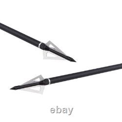 60 Archery Foldable Bow Right Hand Folding Survival Bow Hunting Target Arrows