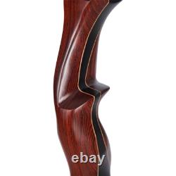 60 Archery Laminated Takedown Recurve Bow Set 30-50lbs Hunting Target Shooting