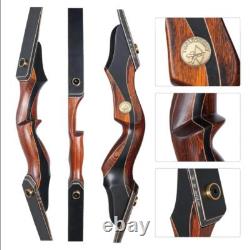 60 Archery Recurve Bow American Bowhunting for Right Hand Hunting TOPARCHERY