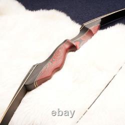 60 Archery Recurve Bow Set Adult Professional Takedown Hunting Kit 35lbs