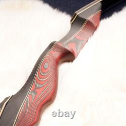 60 Archery Recurve Bow Set Adult Professional Takedown Hunting Kit 35lbs