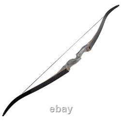 60 Hunting Recurve Bow 20-60lbs Takedown Wooden Bow Carbon Arrow Archery Target