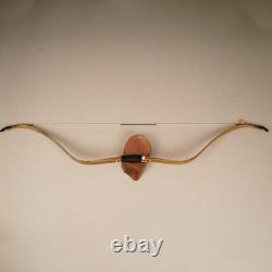 60'' Ming Bow Sicai Black&White Ebony Recurve Bow Horse Bow Practice Hunting Bow