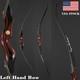 60 Recurve Bow 25-50lbs Takedown Wooden Left Hand Bow Archery Outdoor Hunting