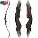 60 Recurve Bow Archery Takedown Wooden Riser 25-60lbs Limbs American Hunting Us