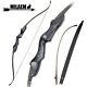 60 Recurve Bow Ilf Archery Takedown 30-60lbs Right Hand America Longbow Hunting