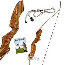 60 Recurve Bow Takedown Hunting Bow 40-60LB. Draw weight Right & Left Hand