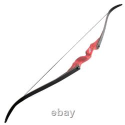 60 Takedown Recurve Bow 20-60lbs Archery Wooden Riser Limbs Bow Hunting Target 60 Takedown Recurve Bow 20-60lbs Archery Wooden Riser Limbs Bow Hunting Target