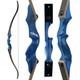 60 Takedown Recurve Bow 20-60lbs Limbs Wooden Archery Hunting Target Rh Lh