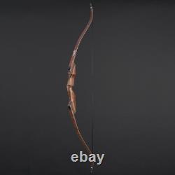 60 Takedown Recurve Bow 25-60lbs Hunting Wooden Archery Adult Target Shooting