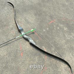 60 Takedown Recurve Bow 25-60lbs Limbs Wooden Riser Hunting Archery Target