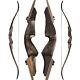 60 Takedown Recurve Bow 25-60lbs Wooden Riser Archery American Hunting Target