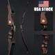 60 Takedown Recurve Bow 30-60lbs Rh Archery Outdoor Bow Hunting Shooting Target