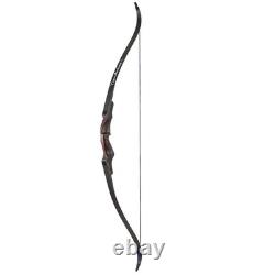 60 Takedown Recurve Bow 30-60lbs RH Archery Outdoor Bow Hunting Shooting Target