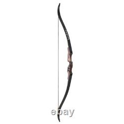 60 Takedown Recurve Bow 30-60lbs RH Archery Outdoor Bow Hunting Shooting Target
