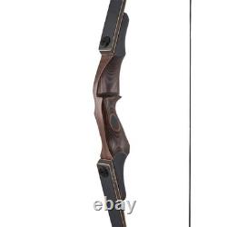 60 Takedown Recurve Bow 30-60lbs RH Archery Outdoor Bow Hunting Shooting Target
