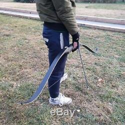 60 Takedown Recurve Bow Archery Right Hand 30-60lbs Hunting Bamboo Core Limbs