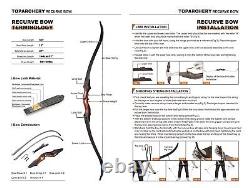 60 Takedown Recurve Bow RH Hunting Target Arrows 30-50lbs Archery Bow Shooting