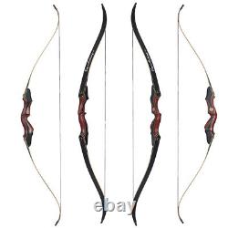 60 Takedown Recurve Bow RH Hunting Target Arrows 30-50lbs Archery Bow Shooting