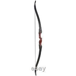 60 Takedown Recurve Bow RH Hunting Target Arrows 30-50lbs Archery Bow Shooting