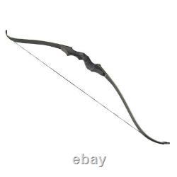 60 Takedown Recurve Bow Set Carbon Arrows Archery Hunting Shooting 30-65lbs