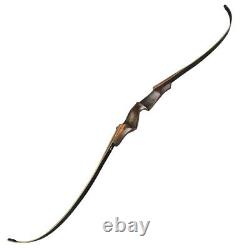 60 Takedown Recurve Bow Wooden 20-60lbs Carbon Arrows Archery Hunting Target