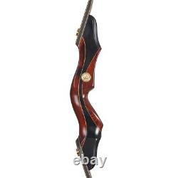 60 Takedown Recurve Bow Wooden Riser American Hunting For Left & Right Hand