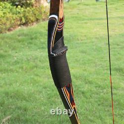 60 Triangle Longbow 20-55lbs Takedown Traditional Bow Set Archery Hunt Shooting
