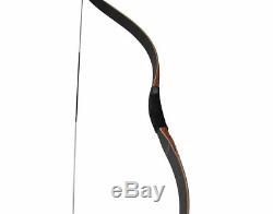 60LB Tranditional Handmade Recurve Bow Two Layer Limbs Archery Hunting Bows