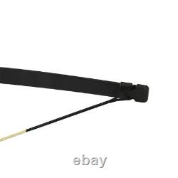 60lb Black Folding Bow Outdoor Archery Shooting Aluminum Alloy Riser Recurve Bow