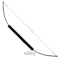 60lbs Black Outdoor Archery Hunting Folding Bow Longbow Right Hand Recurve Bow