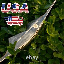 62'' American Hunting Bow Longbow AF Archery Traditional Right Hand One Piece