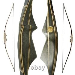 62'' American Hunting Bow Longbow AF Archery Traditional Right Hand One Piece