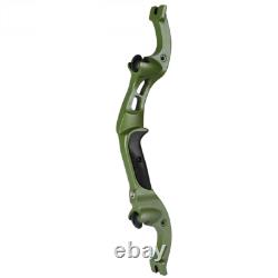 62'' Archery Recurve Bow 25-60lbs F Interface Takedown Bow Hunting Shooting RH