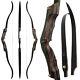 62''archery Recurve Bow 30-60lbs Colorful Takedown Cnc Maching Hunting Target Rh