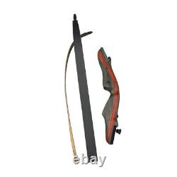 62 Archery Takedown Recurve Bow Arrow Rest 30-50lbs Wooden American Hunting