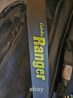 62 Cabela Ranger Recurve Bow With Case And Arrows
