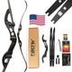62 F Interface Recurve Bow Aluminum Takedown Riser 25-60lbs Archery Hunting Us